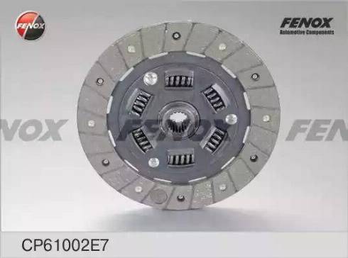 Fenox CP61002E7 - Диск сцепления, фрикцион autosila-amz.com