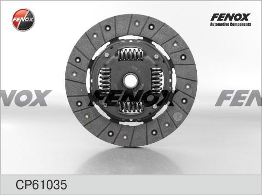 Fenox CP61035 - Диск сцепления, фрикцион autosila-amz.com