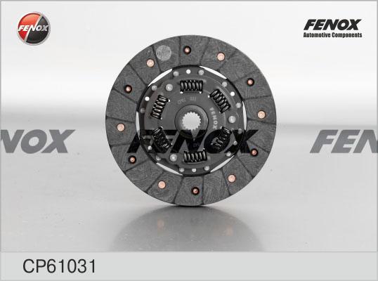 Fenox CP61031 - Диск сцепления, фрикцион autosila-amz.com