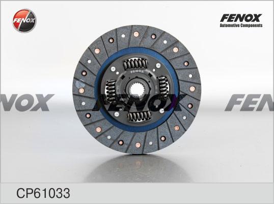 Fenox CP61033 - Диск сцепления, фрикцион autosila-amz.com