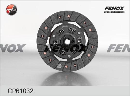 Fenox CP61032 - Диск сцепления, фрикцион autosila-amz.com
