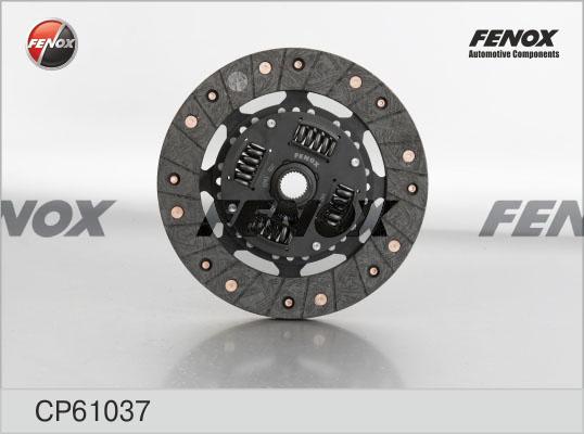 Fenox CP61037 - Диск сцепления, фрикцион autosila-amz.com