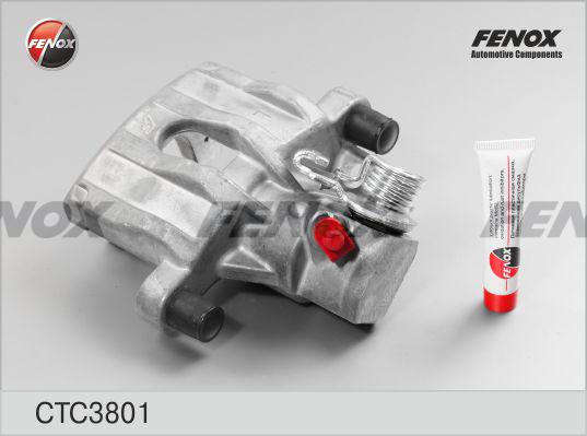 Fenox CTC3801 - Комплект корпуса скобы тормоза autosila-amz.com