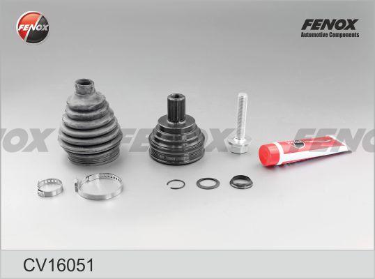 Fenox CV16051 - Шарнирный комплект, ШРУС, приводной вал autosila-amz.com
