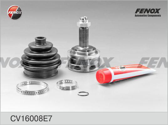 Fenox CV16008E7 - Шарнирный комплект, ШРУС, приводной вал autosila-amz.com