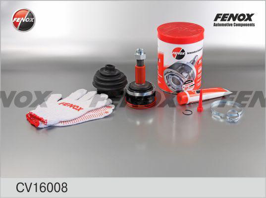 Fenox CV16008O7 - Шарнирный комплект, ШРУС, приводной вал autosila-amz.com
