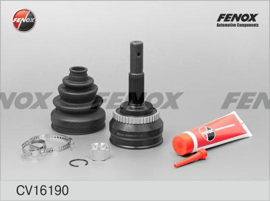 Fenox CV16190 - Шарнирный комплект, ШРУС, приводной вал autosila-amz.com