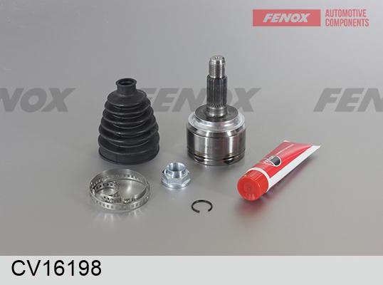 Fenox CV16198 - Шарнирный комплект, ШРУС, приводной вал autosila-amz.com