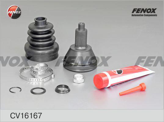 Fenox CV16167 - ШРУС VW Polo, Polo Sedan, Skoda Rapid, Roomster, Fabia, Seat Ibiza 1.2-1.6 16V, 1.9SDI 00- 36/30 шл. autosila-amz.com