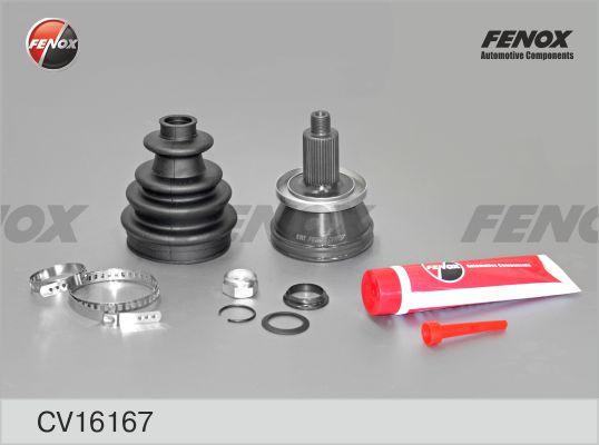 Fenox CV16167 - ШРУС VW Polo, Polo Sedan, Skoda Rapid, Roomster, Fabia, Seat Ibiza 1.2-1.6 16V, 1.9SDI 00- 36/30 шл. autosila-amz.com