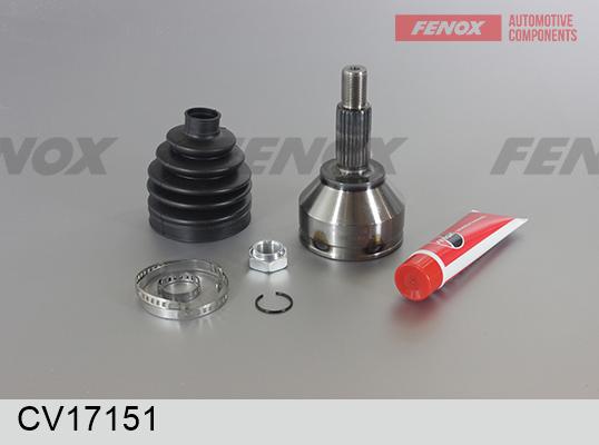 Fenox CV17151 - Шарнирный комплект, ШРУС, приводной вал autosila-amz.com