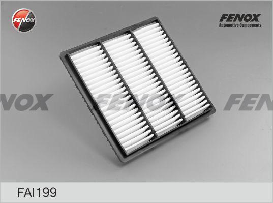 Fenox FAI199 - Воздушный фильтр, двигатель autosila-amz.com