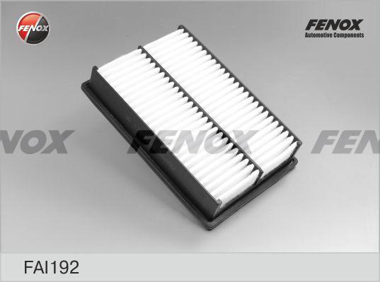 Fenox FAI192 - Воздушный фильтр, двигатель autosila-amz.com