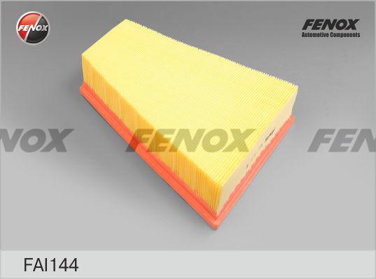 Fenox FAI144 - Воздушный фильтр, двигатель autosila-amz.com