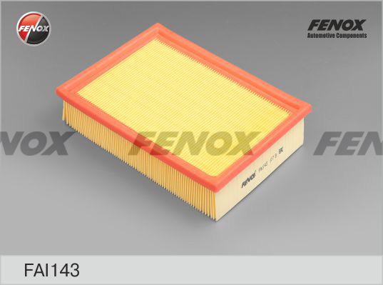 Fenox FAI143 - ВОЗДУШНЫЙ ФИЛЬТР BMW 3 90-05 1.6-3.4, 5 97-04 2.0-3.0, 7 95-01 2.8, X3 04- 2.5, 3.0 autosila-amz.com