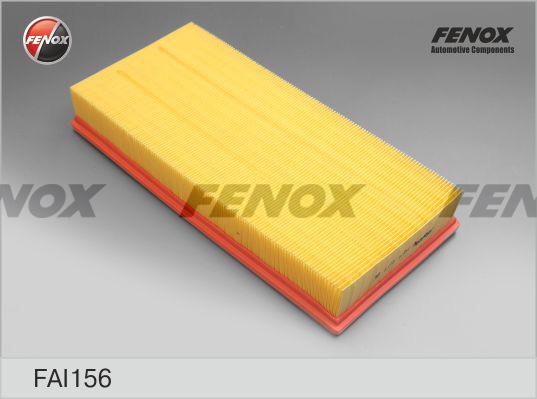 Fenox FAI156 - Воздушный фильтр, двигатель autosila-amz.com