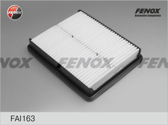 Fenox FAI163 - Воздушный фильтр, двигатель autosila-amz.com
