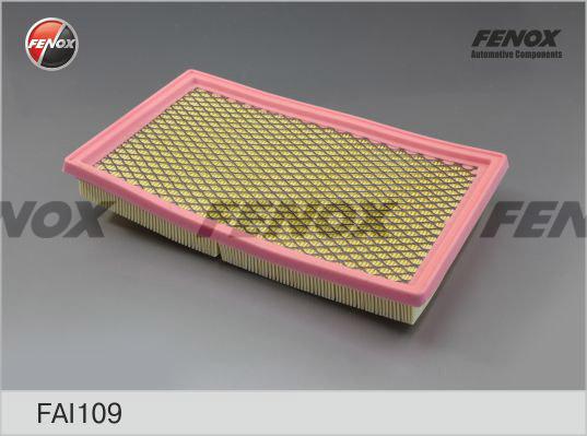 Fenox FAI109 - Воздушный фильтр, двигатель autosila-amz.com