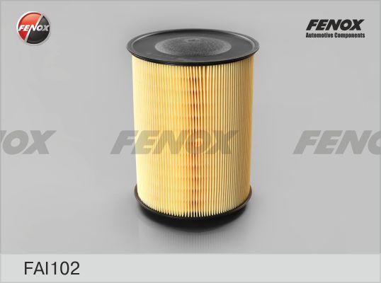 Fenox FAI102 - Воздушный фильтр, двигатель autosila-amz.com