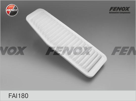 Fenox FAI180 - Воздушный фильтр, двигатель autosila-amz.com