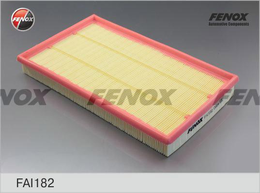 Fenox FAI182 - Воздушный фильтр, двигатель autosila-amz.com