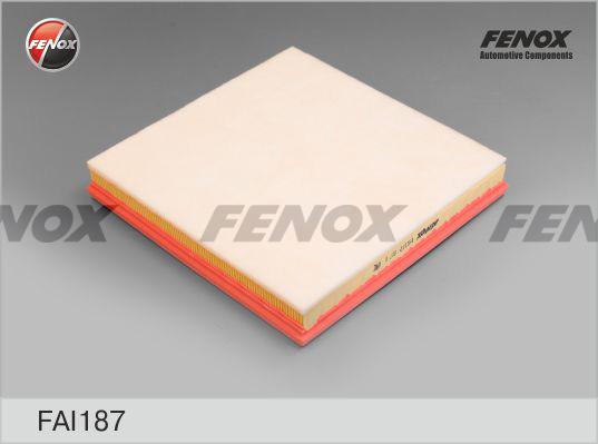 Fenox FAI187 - Воздушный фильтр, двигатель autosila-amz.com