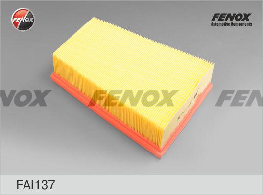 Fenox FAI137 - Воздушный фильтр, двигатель autosila-amz.com