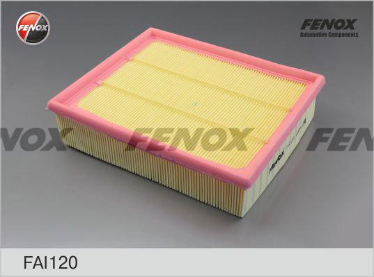 Fenox FAI120 - Воздушный фильтр, двигатель autosila-amz.com