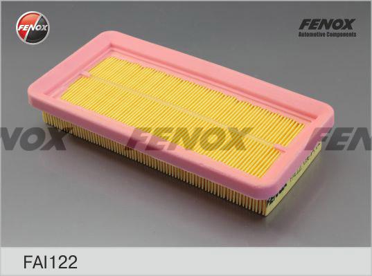 Fenox FAI122 - Воздушный фильтр, двигатель autosila-amz.com