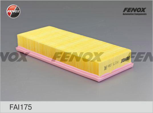 Fenox FAI175 - ВОЗДУШНЫЙ ФИЛЬТР Ford Mondeo III 00-07 1.8-3.0 autosila-amz.com