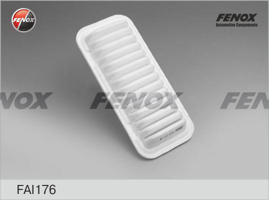 Fenox FAI176 - Воздушный фильтр, двигатель autosila-amz.com