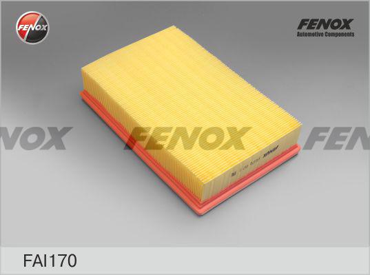 Fenox FAI170 - Воздушный фильтр, двигатель autosila-amz.com