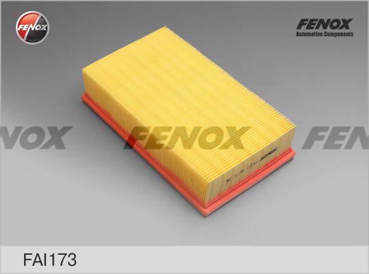 Fenox FAI173 - Воздушный фильтр, двигатель autosila-amz.com