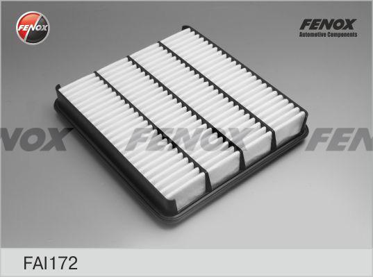 Fenox FAI172 - Воздушный фильтр, двигатель autosila-amz.com