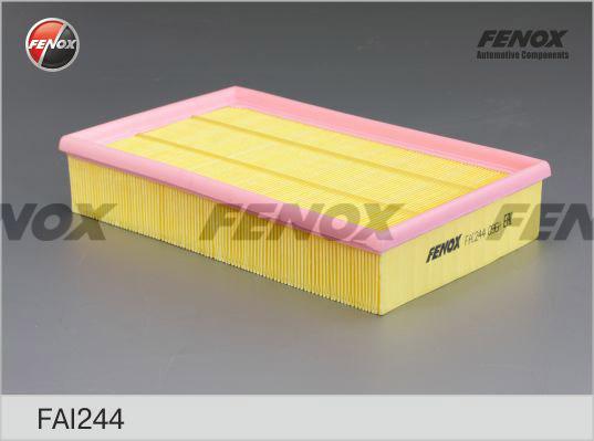Fenox FAI244 - Воздушный фильтр, двигатель autosila-amz.com