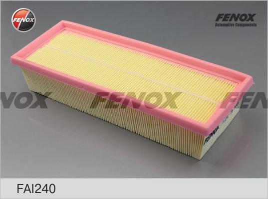 Fenox FAI240 - Воздушный фильтр, двигатель autosila-amz.com