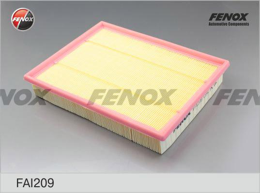 Fenox FAI209 - Фильтр воздушный Opel Signum 03- 1.8-3.2, Vectra C 02- 1.6-3.2 FAI209 autosila-amz.com