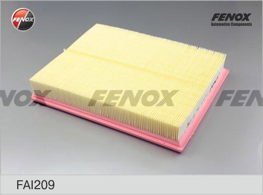 Fenox FAI209 - Фильтр воздушный Opel Signum 03- 1.8-3.2, Vectra C 02- 1.6-3.2 FAI209 autosila-amz.com