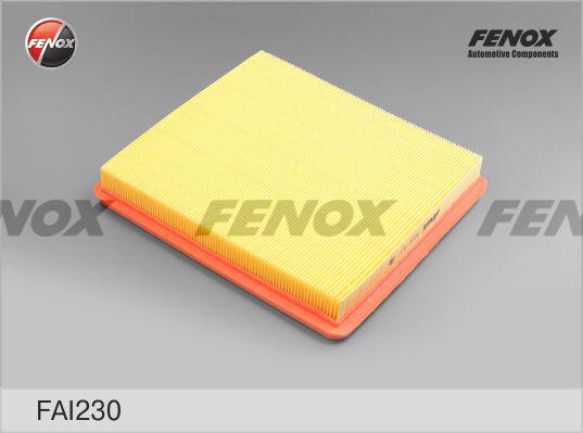 Fenox FAI230 - Воздушный фильтр, двигатель autosila-amz.com