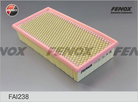 Fenox FAI238 - Воздушный фильтр, двигатель autosila-amz.com