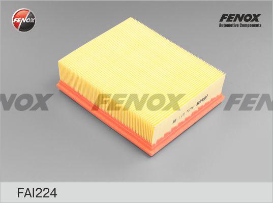 Fenox FAI224 - Воздушный фильтр, двигатель autosila-amz.com