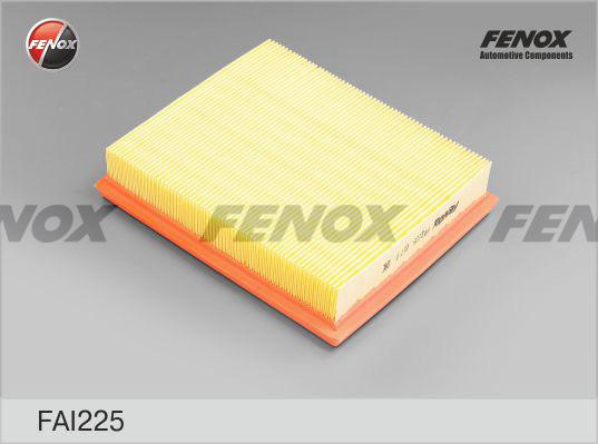 Fenox FAI225 - Воздушный фильтр, двигатель autosila-amz.com