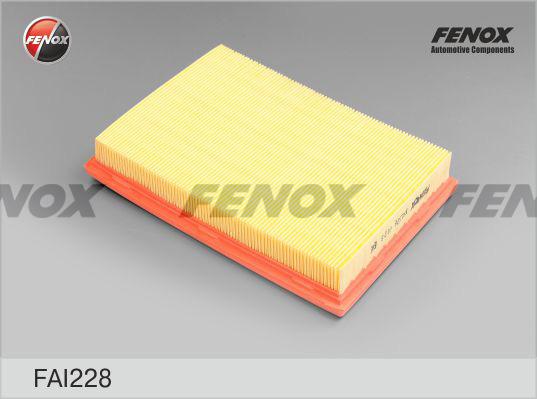 Fenox FAI228 - воздушный фильтр!\\ Ford Fiesta 1.0-1.8 95>/ Puma 1.4-1.7 97-02 autosila-amz.com