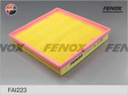 Fenox FAI223 - Воздушный фильтр, двигатель autosila-amz.com