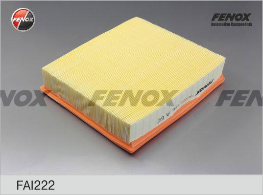 Fenox FAI222 - Фильтр воздушный FENOX FAI222 Opel Omega B 94-03 2.0-3.2 autosila-amz.com