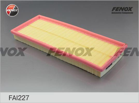 Fenox FAI227 - Воздушный фильтр, двигатель autosila-amz.com