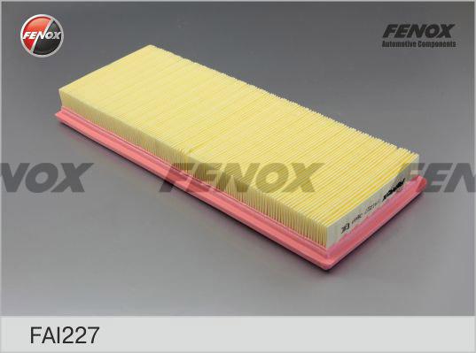 Fenox FAI227 - Фильтр воздушный FORD MONDEO 1.6-2.0 93-00 autosila-amz.com