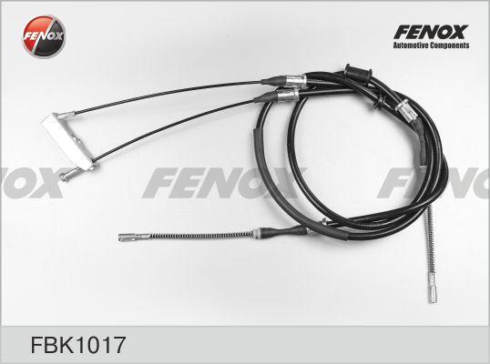 Fenox FBK1017 - Тросик, cтояночный тормоз autosila-amz.com