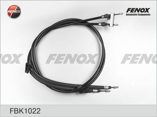 Fenox FBK1022 - Тросик, cтояночный тормоз autosila-amz.com