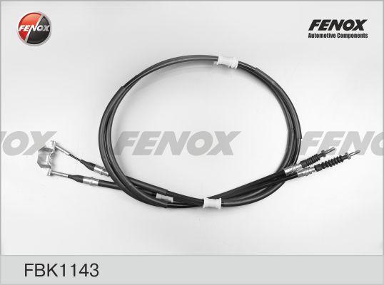 Fenox FBK1143 - Тросик, cтояночный тормоз autosila-amz.com